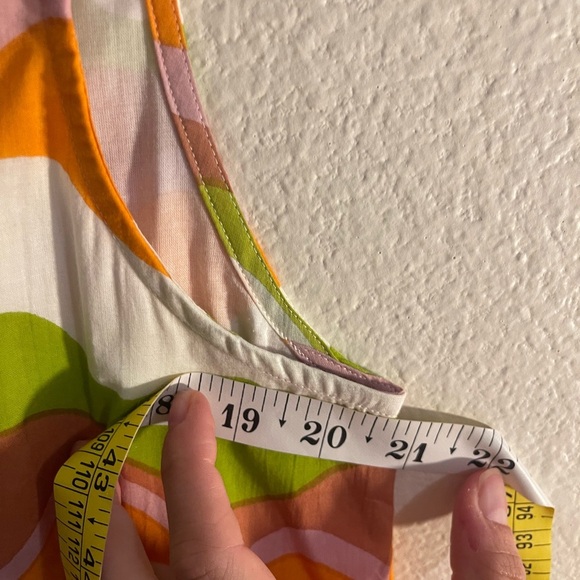 Elizabeth James The Label Ellie Dress in Tidal size Medium - Picture 7 of 8